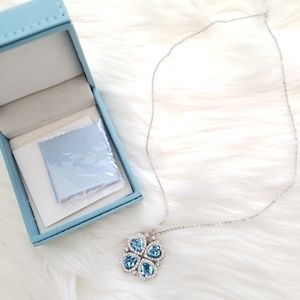 Four Leaf Clover Swarovski Crystal Necklace